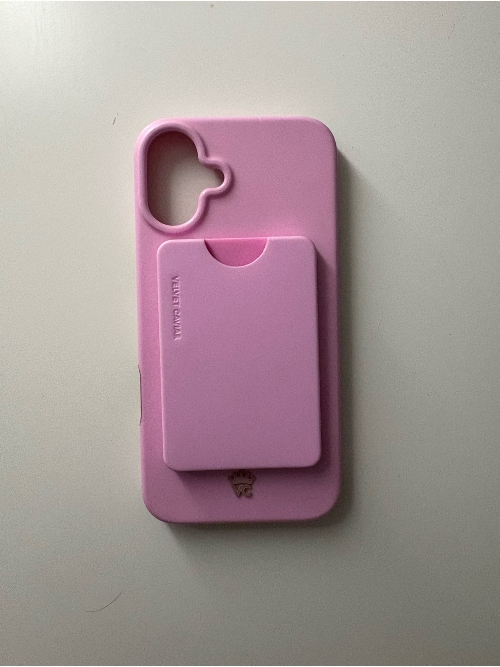 Velvet Caviar Pink Phone Case with Mag Safe Card Slot